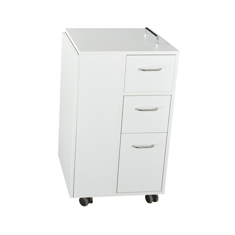 dp-3902-manicure-table-white-rolling-cabinet-front