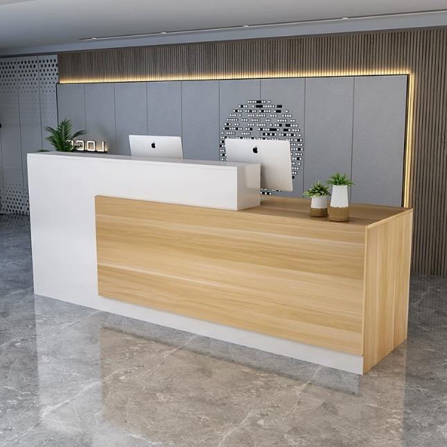 modern-reception-desk-white-oak-wood-front-panel