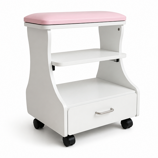 BY-308 Mobile Manicure Stool with Drawer Storage