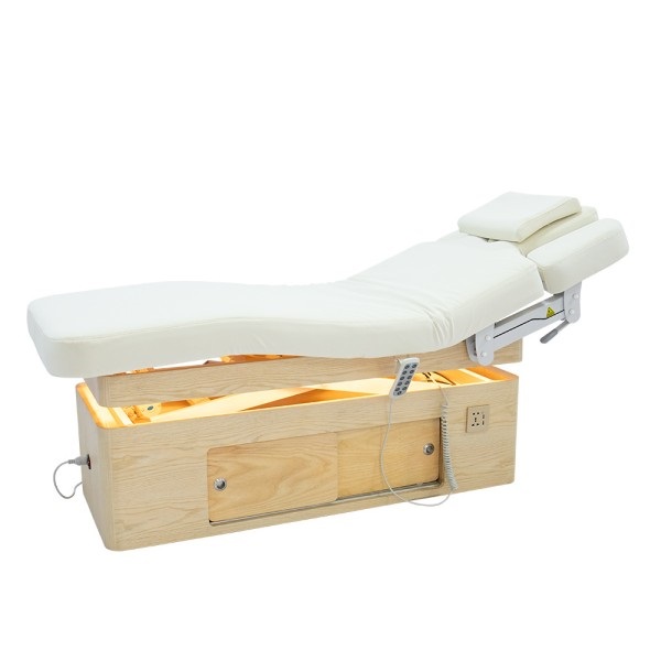 Dongpin DP-G042MF Full Electric Spa Bed in Modern Luxury Spa Room - Electric Facial Treatment Bed