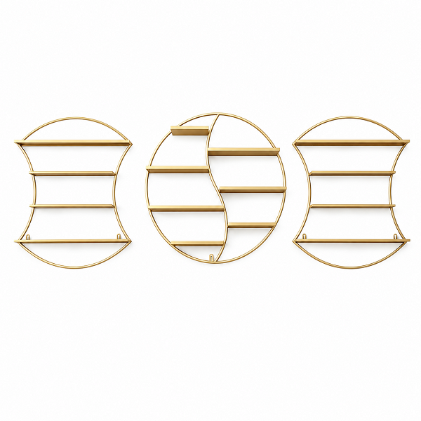 3-piece-gold-nail-polish-wall-display-shelf