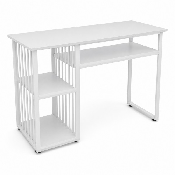BY-156 Open-Frame Manicure Table with Three Shelves