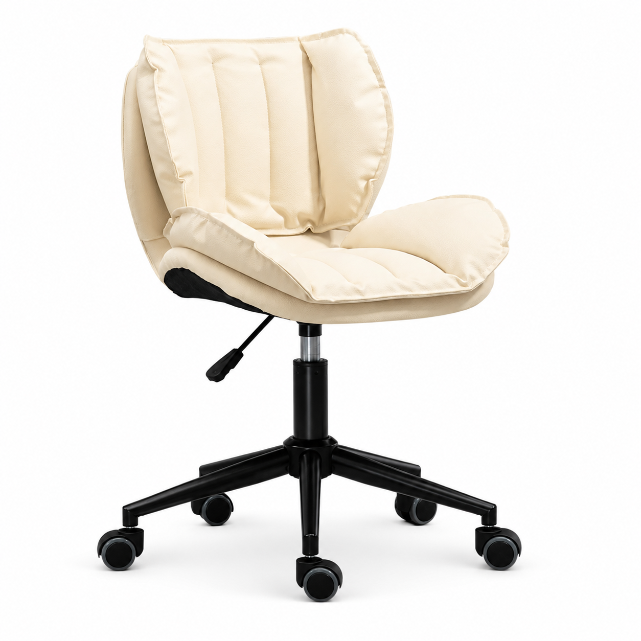 Dongpin_SC668_beige_adjustable_salon_technician_stool