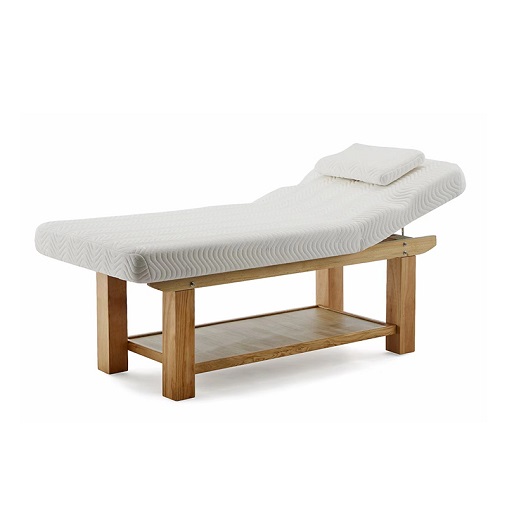 MS-002 Wood Spa Facial Bed