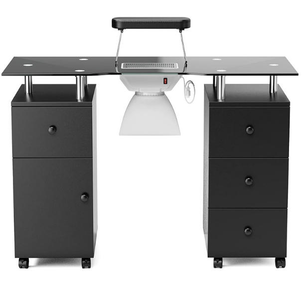 dongpin-mt-152-nail-table-with-storage-and-armrest-black