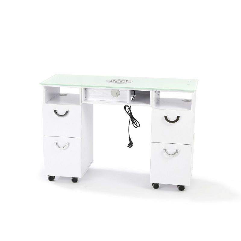 manicure table with ventilation fan-2