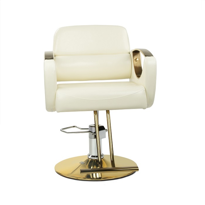 DP-B172 Luxury Barber Chair with Gold Plated Base
