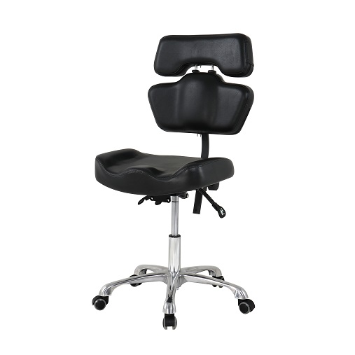 9977 Black Ergonomic Esthetician Chair