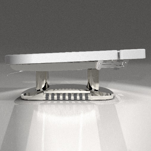 Electric Massage Table with silver Base-1