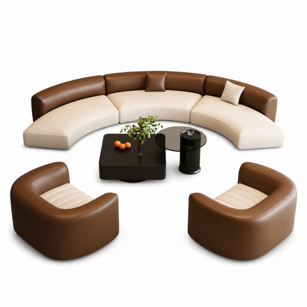 Dongpin BJ5639 Modular Curved Sofa