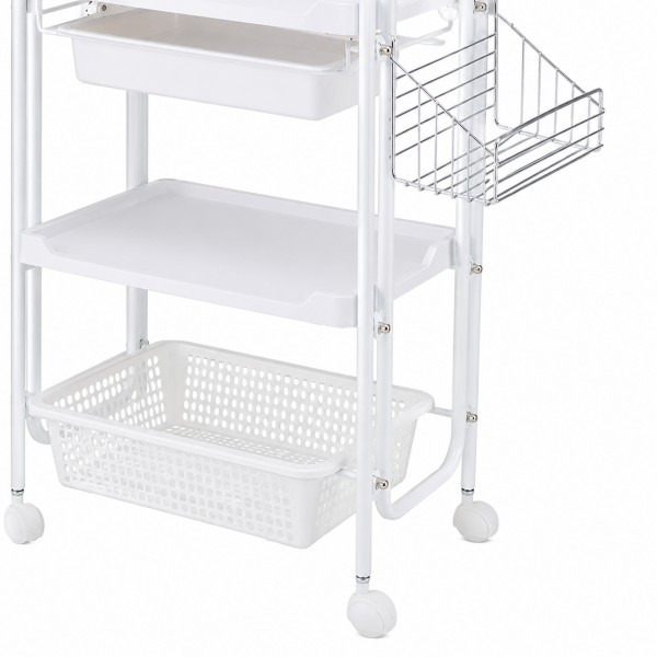 Dongpin ET-23123 Salon Storage Cart Basket Detail