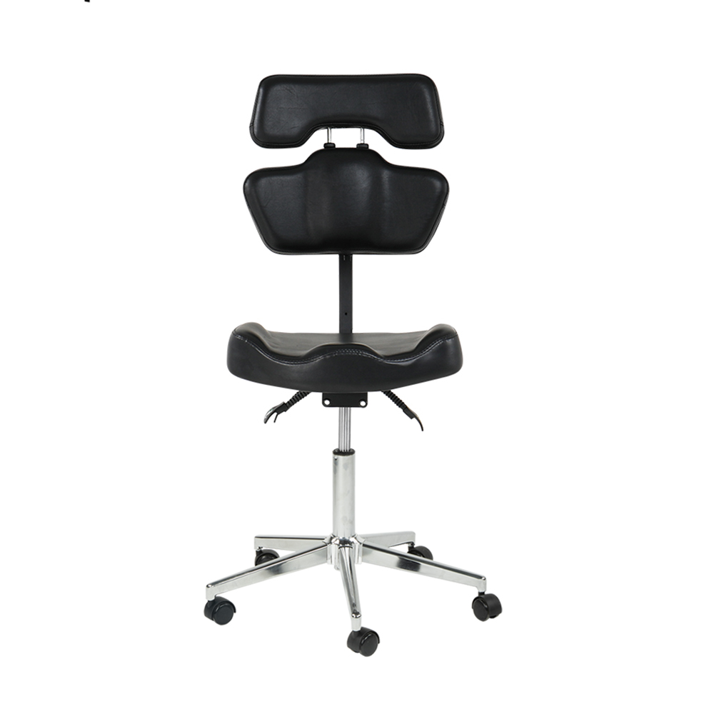 9977 Black Ergonomic Esthetician Chair