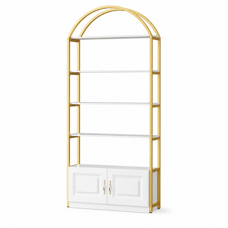 cy-a12-salon-display-rack-gold-frame-white-board-angle-view.