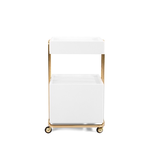 OY-006 Salon rolling cart-2