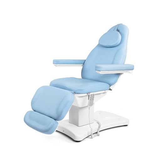 L236 Blue esthetician chair electrical adjustment