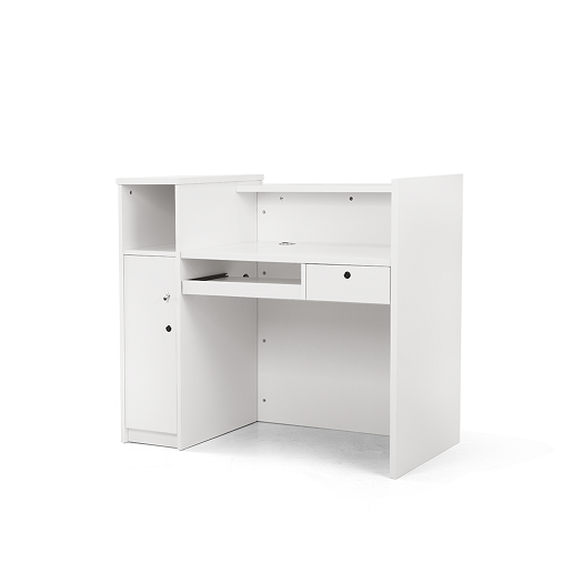 TL-2201 White salon reception desk