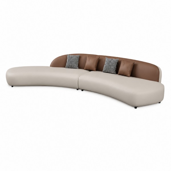Dongpin-BJ3066-1-large-curved-sofa-side-view-white