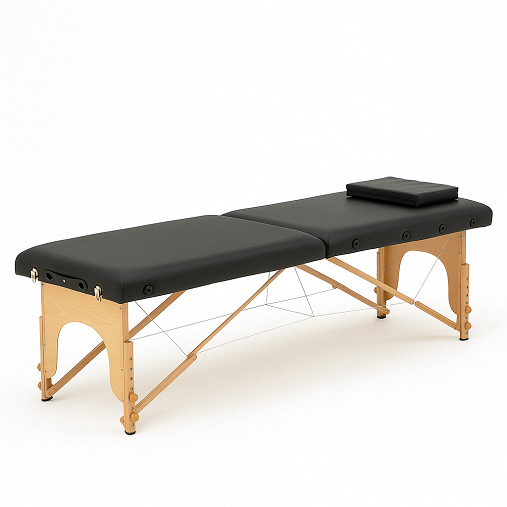 BM2523-123 Portable Folding Wooden Massage Table