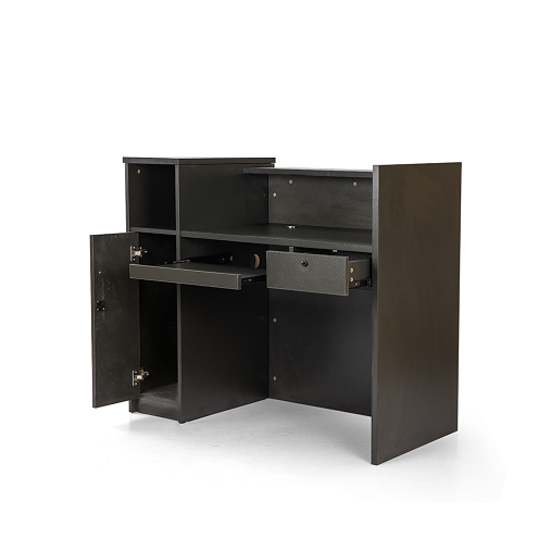 Dongpin Black Salon Reception Desk-1