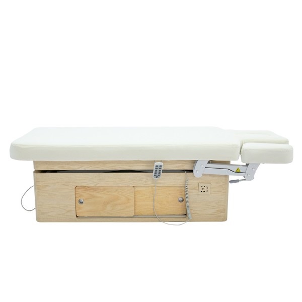 Dongpin Electric Spa Bed Front View DP-G042MF - Adjustable Beauty Bed with Remote Control System