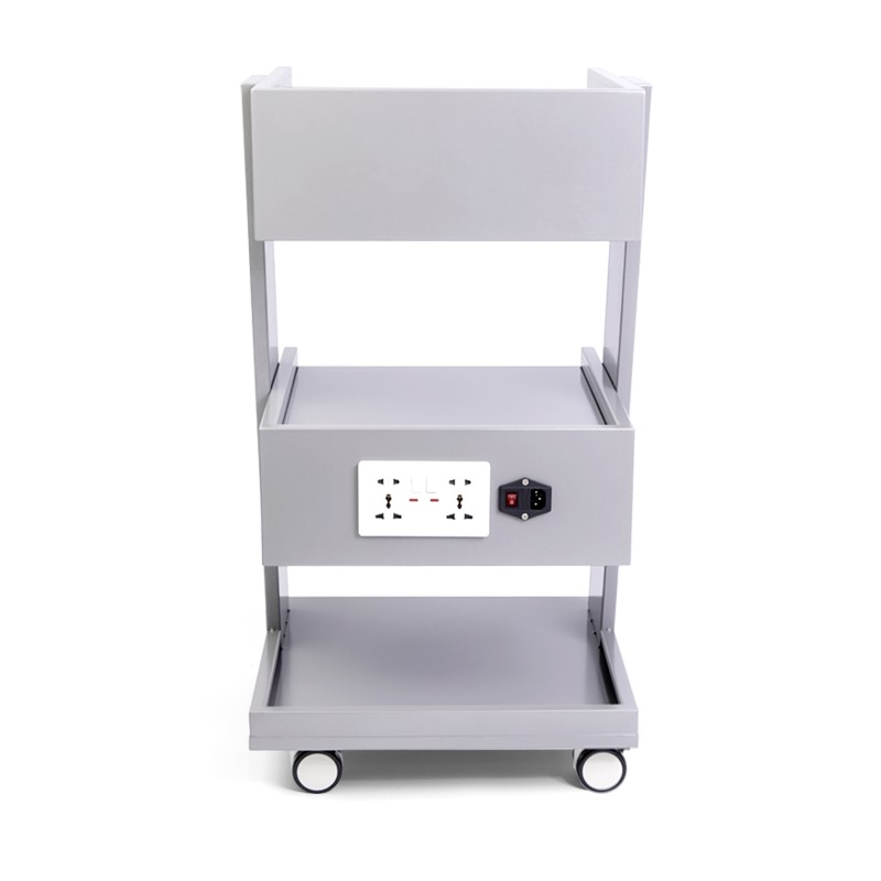 MQ-Y022 Mobile Beauty Salon Cart with Power Connection &ndash; Rear View