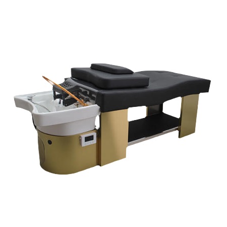 MH-C230-1 Stainless Steel Frame Head Spa Shampoo Bed-2