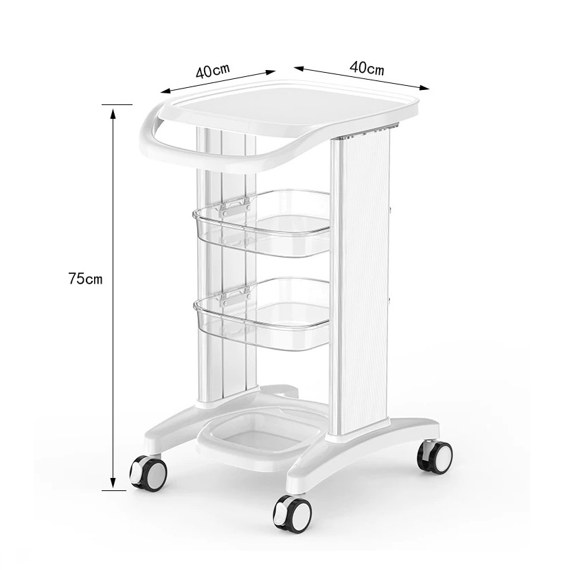 hydro-facial-beauty-trolley-3-tier-clear-trays-angle