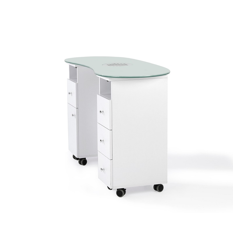 nail salon workstation with drawers-3