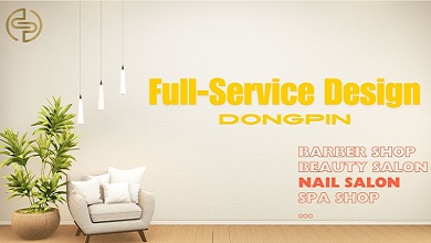 Dongpin Salon Interior Space Design Effect Display