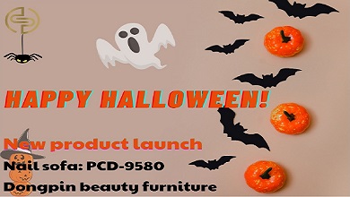 Celebrating Halloween with Comfort: Introducing Our New Multifunctional Nail Sofa