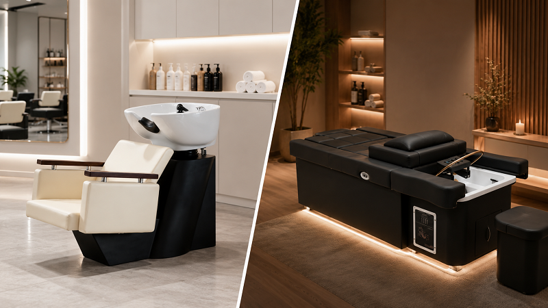 Shampoo Chair vs. Shampoo Bed: Which Is Better for Your Service Menu?
