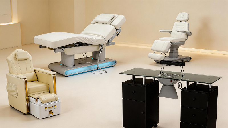 5 New Dongpin Salon Furniture Launches for Nail, Facial, Pedicure and Spa Rooms