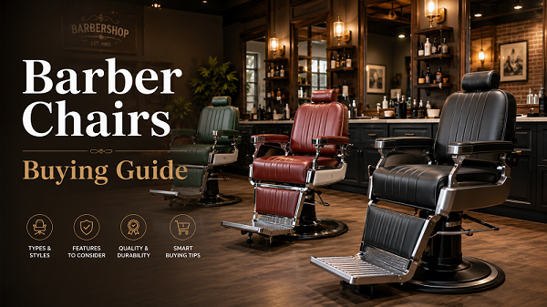 Barber Chairs Buying Guide: Types, Uses, and How to Choose the Right One