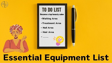 Essential Beauty Salon Equipment List