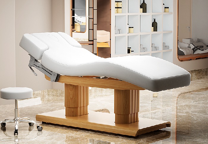 dongpin Z062F luxury electric head spa bed with four motors and zero gravity