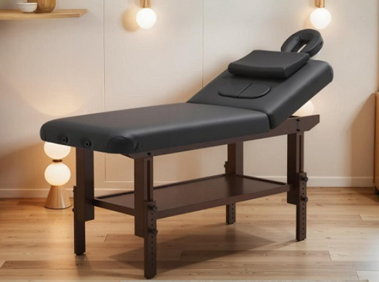 Wooden Frame Spa Massage Table