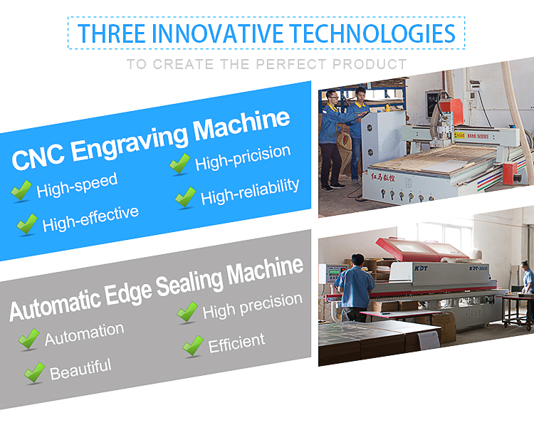 Factory CNC and edge sealing machine for producing DP-3468 manicure tables