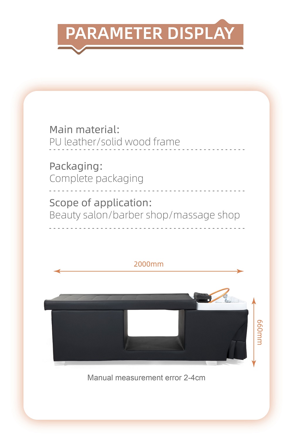 XF-302 Dimensions 2000×660 mm, PU Leather & Solid Wood Frame head-therapy-bed-xf302-size-materials-2000x660.jpg.jpg