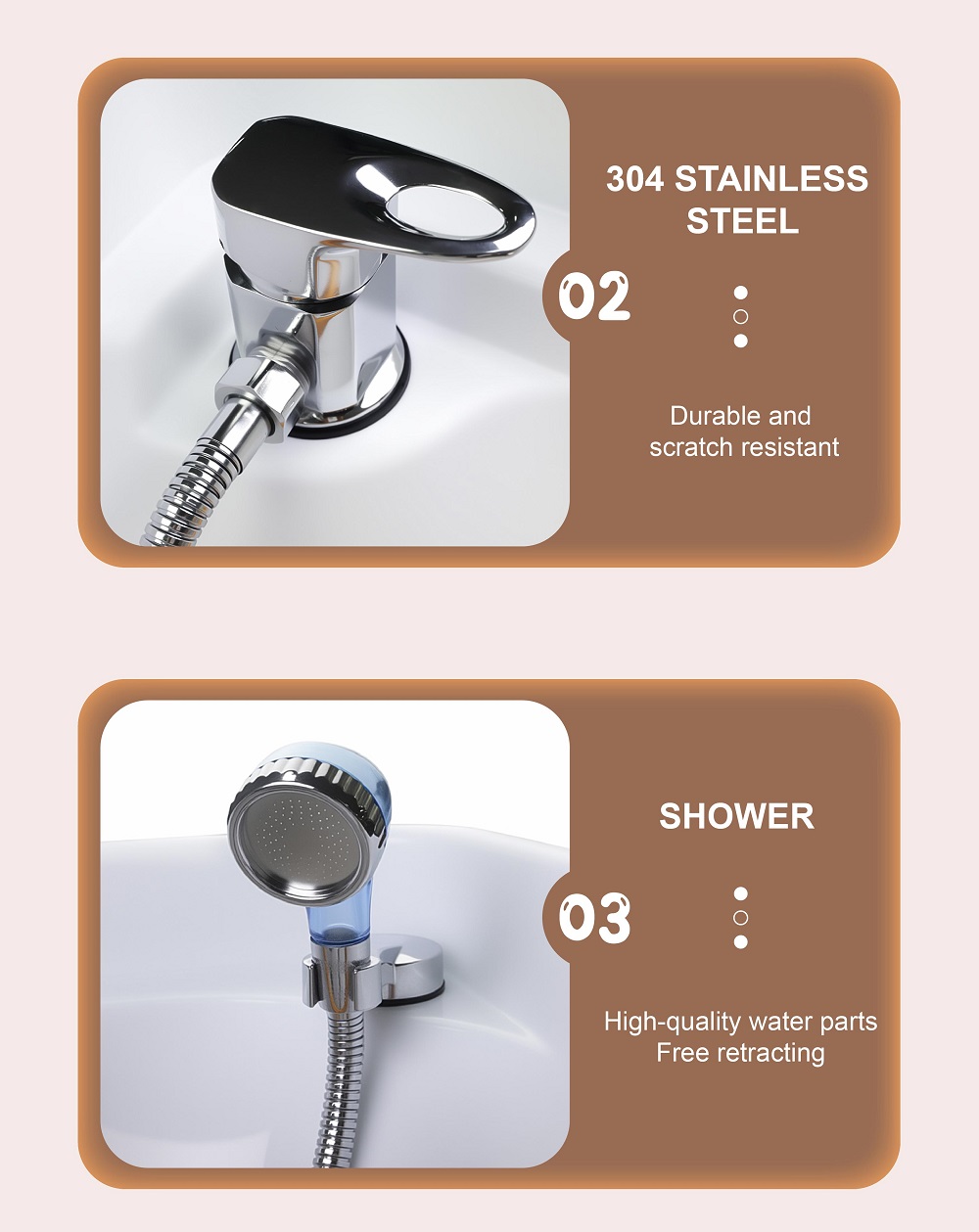 304 Stainless Faucet for XF-302 – Durable & Scratch Resistant head-therapy-bed-xf302-304-stainless-faucet.jpg.jpg