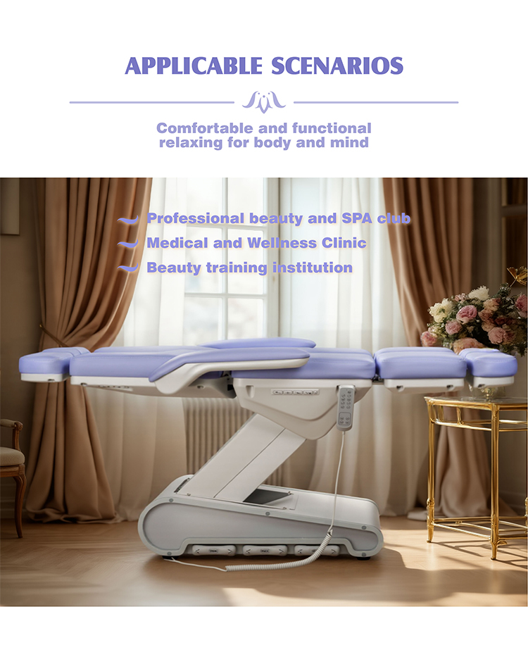 m12a2-4-electric-beauty-bed-scenarios.jpg Electric beauty bed used in professional spa, wellness clinic and beauty training center