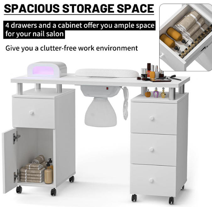 Dongpin MT119 workmanship detail with drawer slide hinge and cabinet structure