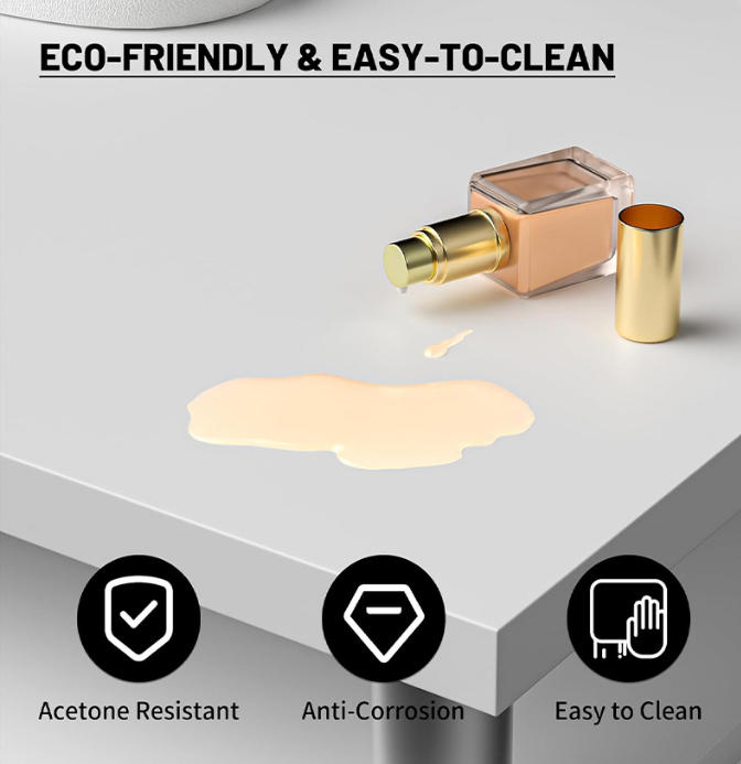 Dongpin MT119 acetone resistant and easy to clean tabletop detail