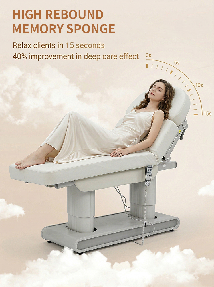 Dongpin DP-Z242F spa massage bed high rebound memory sponge comfortable reclining support.jpg
