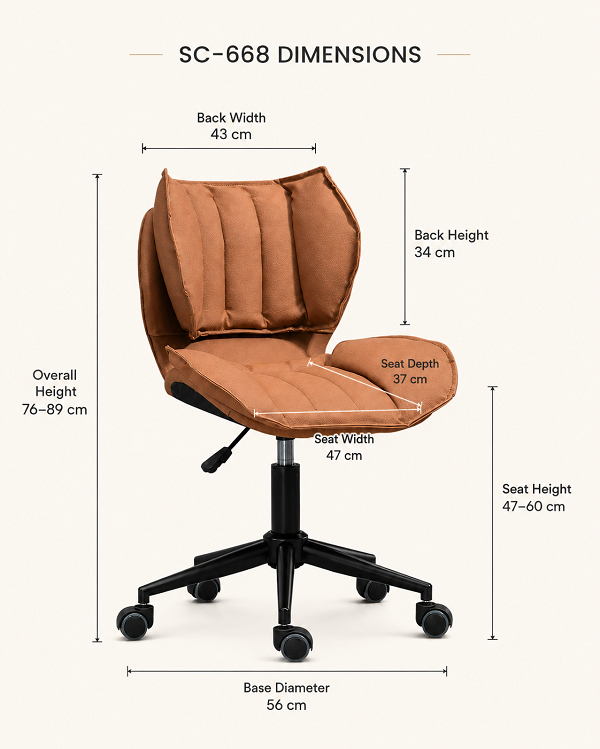 Dongpin_SC668_adjustable_salon_technician_stool_dimensions.png