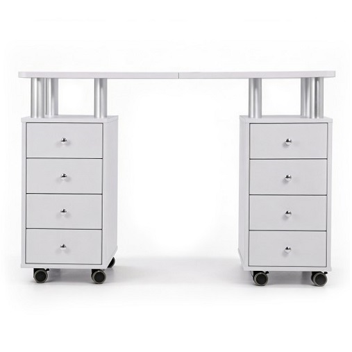 DP-3425C double cabinet manicure table front view.jpg