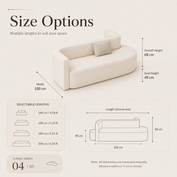 Dongpin BJ-3212 Custom Size Salon Sofa for Wholesale Buyers Dongpin BJ-3212 curved salon sofa with 1.4m, 1.6m, 1.8m and 2.0m length options, 100cm width and 40cm seat height for commercial beauty spaces