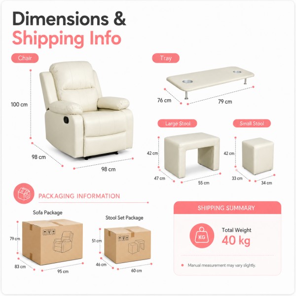 Dongpin DP-0706 Manicure Sofa Chair Dimensions and Packaging Information Dongpin DP-0706 manicure sofa chair dimensions, tray size, stool sizes and packaging information for wholesale salon furniture buyers.